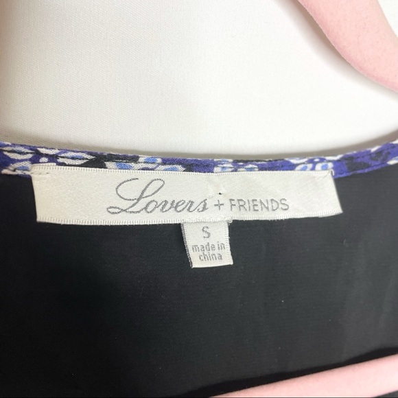 Lovers + Friends Isabelle Romper in Royal Scarf - Picture 9 of 9